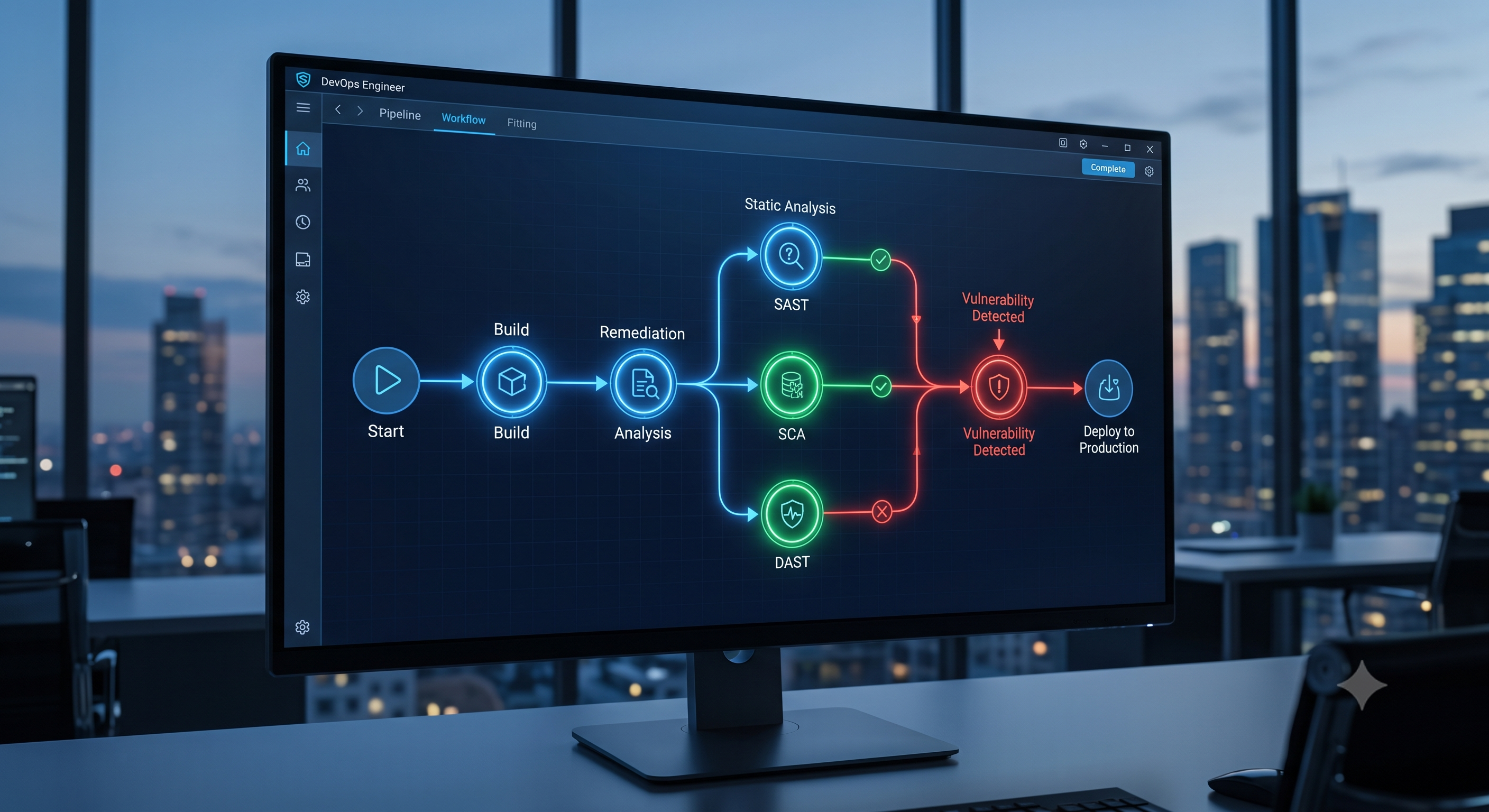 DevOps Workflow Visualization